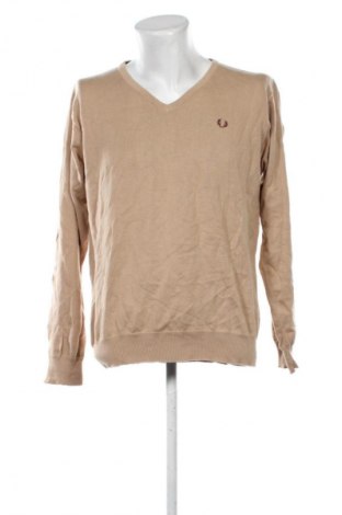 Pánský svetr  Fred Perry, Velikost XL, Barva Béžová, Cena  989,00 Kč