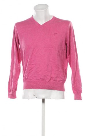 Мъжки пуловер Gant, Размер M, Цвят Розов, Цена 86,99 лв.
