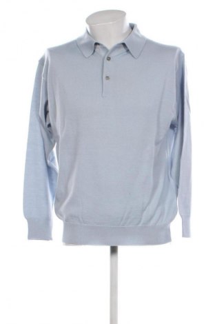 Ανδρικό πουλόβερ Giorgio, Μέγεθος L, Χρώμα Μπλέ, Τιμή 18,00 €