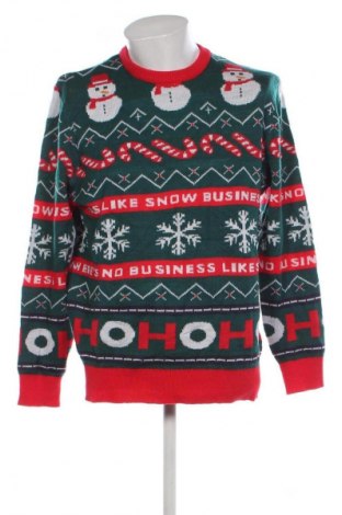 Мъжки пуловер H&M, Размер L, Цвят Многоцветен, Цена 10,73 €