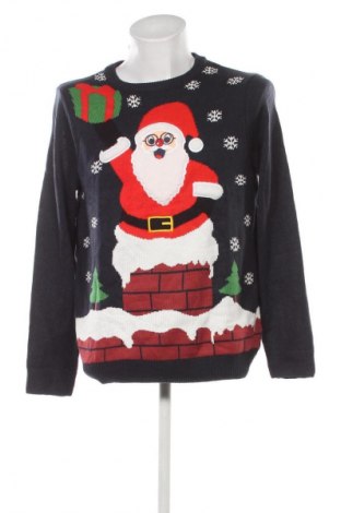Herrenpullover Jean Pascale, Größe L, Farbe Blau, Preis 8,99 €
