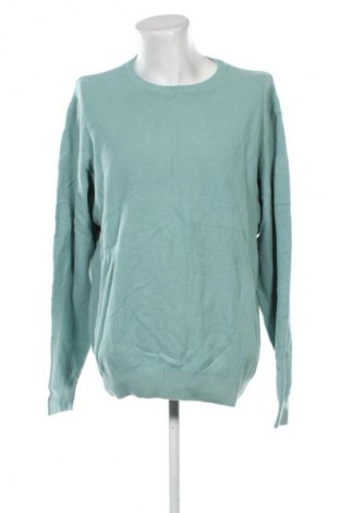 Ανδρικό πουλόβερ Kiabi, Μέγεθος XXL, Χρώμα Πράσινο, Τιμή 8,99 €