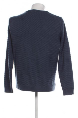 Ανδρικό πουλόβερ Knowledge Cotton Apparel, Μέγεθος M, Χρώμα Μπλέ, Τιμή 31,68 €