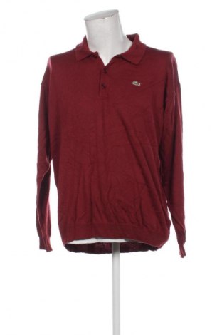 Мъжки пуловер Lacoste, Размер 3XL, Цвят Червен, Цена 57,77 €