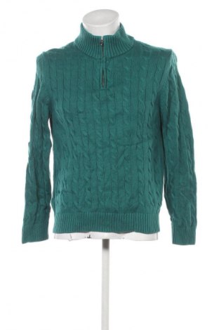 Pulover de bărbați Lands' End, Mărime M, Culoare Verde, Preț 60,99 Lei