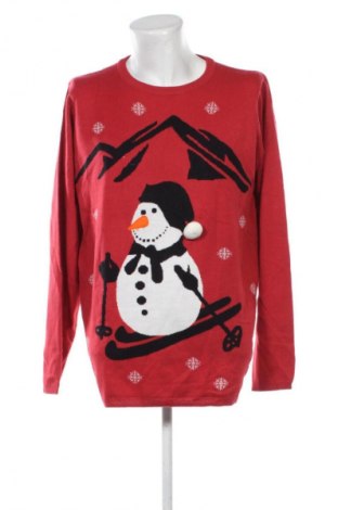 Férfi pulóver Livergy, Méret XL, Szín Piros, Ár 4 159 Ft