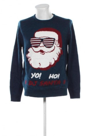 Herrenpullover Montego, Größe L, Farbe Blau, Preis 11,99 €