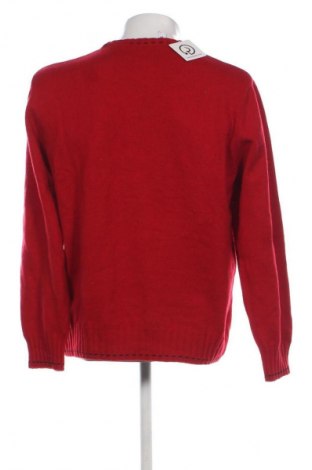 Męski sweter Moschino Jeans, Rozmiar XXL, Kolor Czerwony, Cena 241,99 zł