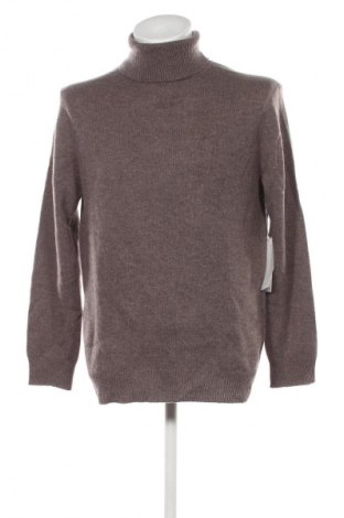 Męski sweter Perfect Cashmere, Rozmiar XL, Kolor Brązowy, Cena 594,99 zł
