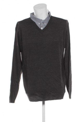 Мъжки пуловер Pierre Cardin, Размер XXL, Цвят Сив, Цена 23,51 €