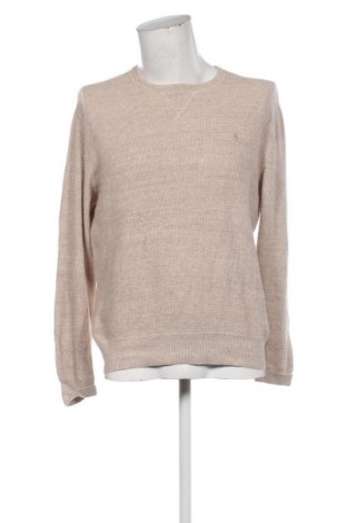 Herrenpullover Polo, Größe M, Farbe Beige, Preis 41,99 €
