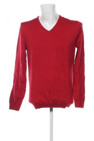 Мъжки пуловер S.Oliver, Размер L, Цвят Червен, Цена 20,99 лв.