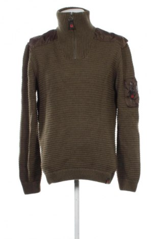 Pulover de bărbați Timezone, Mărime L, Culoare Verde, Preț 177,99 Lei
