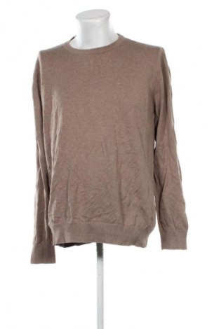 Ανδρικό πουλόβερ Tom Tailor, Μέγεθος XXL, Χρώμα Καφέ, Τιμή 15,99 €