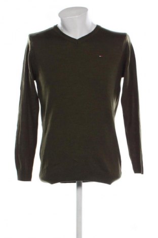 Мъжки пуловер Tommy Hilfiger, Размер L, Цвят Зелен, Цена 80,99 лв.