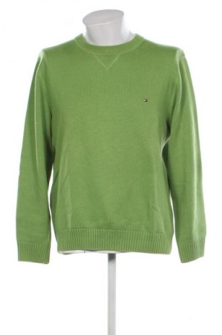Ανδρικό πουλόβερ Tommy Hilfiger, Μέγεθος XL, Χρώμα Πράσινο, Τιμή 46,00 €