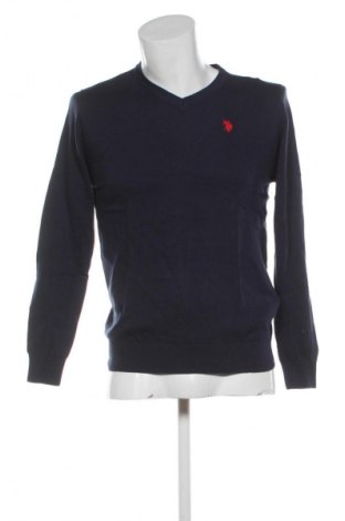 Férfi pulóver U.S. Polo Assn., Méret L, Szín Kék, Ár 28 769 Ft