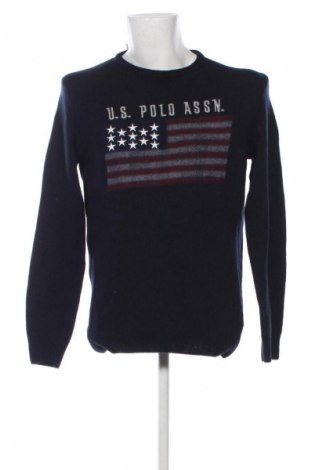Férfi pulóver U.S. Polo Assn., Méret L, Szín Kék, Ár 12 441 Ft