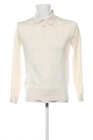 Ανδρικό πουλόβερ Unbranded, Μέγεθος L, Χρώμα Εκρού, Τιμή 34,99 €