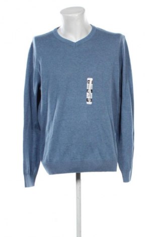 Мъжки пуловер Unbranded, Размер XXL, Цвят Син, Цена 56,12 лв.