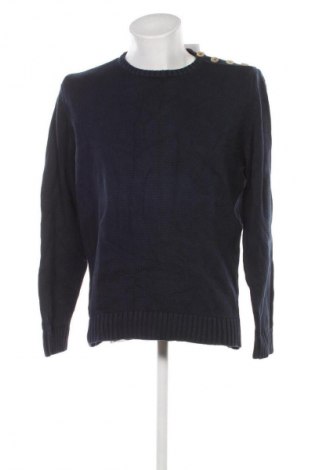Férfi pulóver Zara, Méret L, Szín Kék, Ár 6 189 Ft