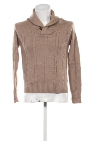 Ανδρικό πουλόβερ Zara, Μέγεθος M, Χρώμα Καφέ, Τιμή 16,33 €