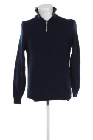 Ανδρικό πουλόβερ Zara, Μέγεθος M, Χρώμα Μπλέ, Τιμή 36,83 €
