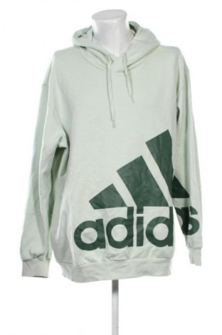 Ανδρικό φούτερ Adidas, Μέγεθος XXL, Χρώμα Πράσινο, Τιμή 31,99 €