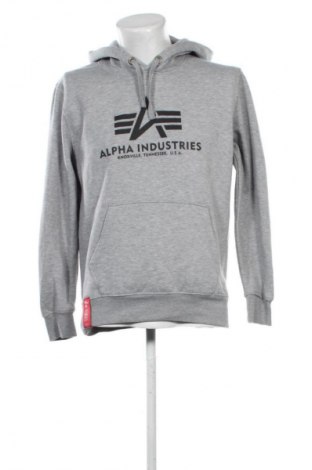 Ανδρικό φούτερ Alpha Industries, Μέγεθος M, Χρώμα Γκρί, Τιμή 37,99 €