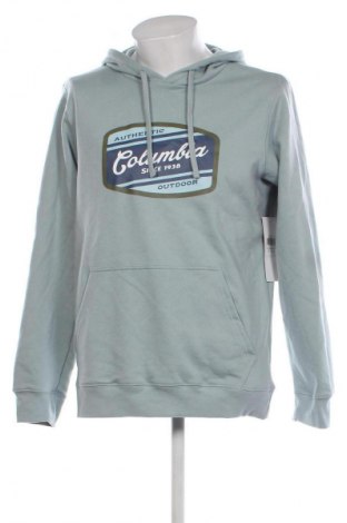 Herren Sweatshirt Columbia, Größe M, Farbe Blau, Preis 82,99 €