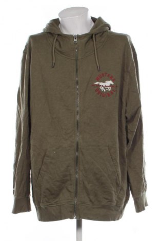 Męska bluza Mustang, Rozmiar 4XL, Kolor Zielony, Cena 94,99 zł