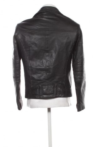 Pánská kožená bunda  Bershka, Velikost M, Barva Černá, Cena  1 356,00 Kč