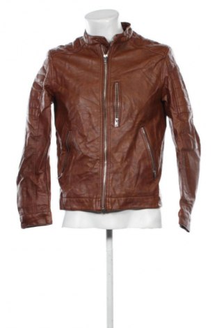 Férfi bőrdzseki H&M, Méret M, Szín Barna, Ár 11 889 Ft