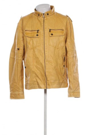 Férfi bőrdzseki Hood Crew, Méret XXL, Szín Sárga, Ár 11 539 Ft