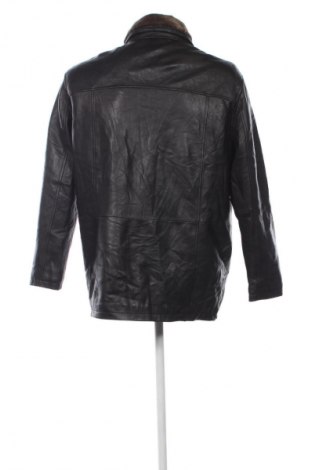 Ανδρικό δερμάτινο μπουφάν Morgan, Μέγεθος L, Χρώμα Μαύρο, Τιμή 67,99 €