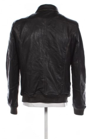 Ανδρικό δερμάτινο μπουφάν Shilton, Μέγεθος L, Χρώμα Μαύρο, Τιμή 84,99 €