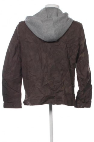 Pánská kožená bunda  Springfield, Velikost XXL, Barva Hnědá, Cena  669,00 Kč