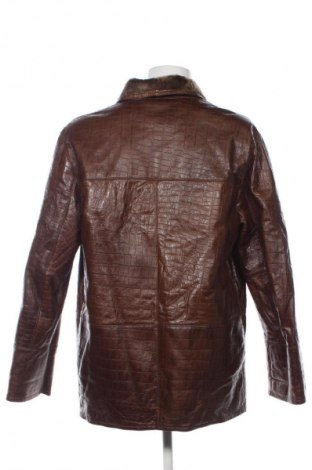 Pánska kožená bunda  Unbranded, Veľkosť XXL, Farba Hnedá, Cena  54,73 €