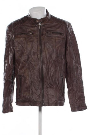 Pánská kožená bunda  Unbranded, Velikost 3XL, Barva Hnědá, Cena  1 649,00 Kč