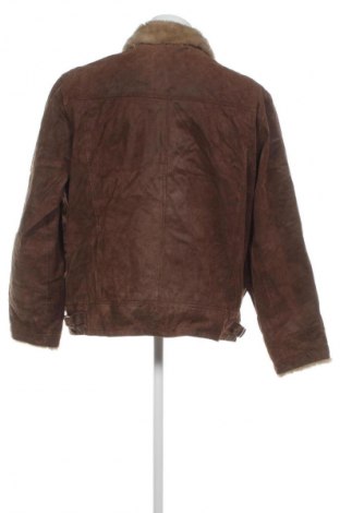 Ανδρικό δερμάτινο μπουφάν Unbranded, Μέγεθος XXL, Χρώμα Καφέ, Τιμή 61,99 €