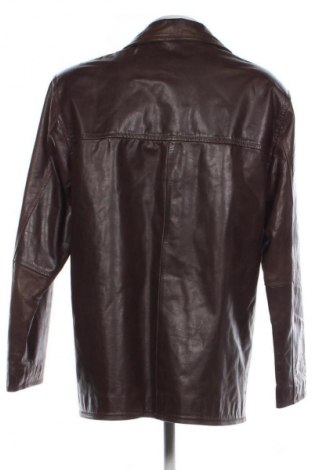 Ανδρικό δερμάτινο μπουφάν Unbranded, Μέγεθος 3XL, Χρώμα Καφέ, Τιμή 55,00 €
