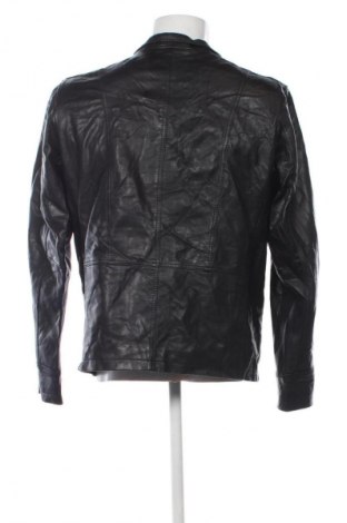 Ανδρικό δερμάτινο μπουφάν Unbranded, Μέγεθος L, Χρώμα Μαύρο, Τιμή 58,99 €