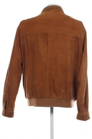 Pánska kožená bunda  Unbranded, Veľkosť XL, Farba Oranžová, Cena  55,00 €