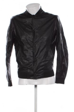Pánska kožená bunda  Zara, Veľkosť S, Farba Čierna, Cena  26,95 €