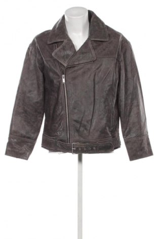 Ανδρικό δερμάτινο μπουφάν Zara, Μέγεθος L, Χρώμα Πολύχρωμο, Τιμή 45,52 €