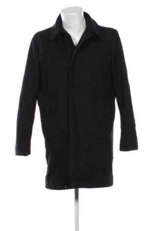 Ανδρικά παλτό Mango, Μέγεθος L, Χρώμα Μαύρο, Τιμή 44,99 €