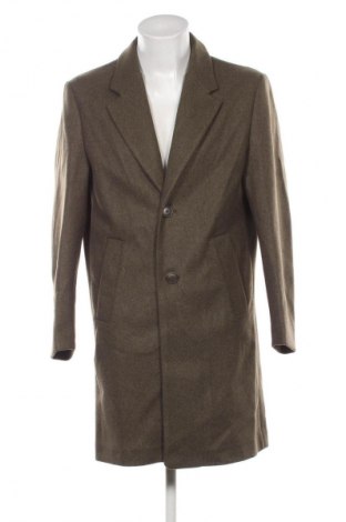 Ανδρικά παλτό Pull&Bear, Μέγεθος L, Χρώμα Πράσινο, Τιμή 54,73 €