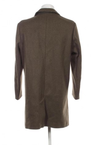 Ανδρικά παλτό Pull&Bear, Μέγεθος L, Χρώμα Πράσινο, Τιμή 54,73 €