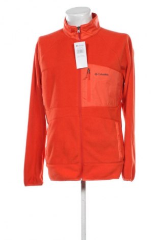 Herren Fleecejacke Columbia, Größe M, Farbe Orange, Preis € 127,99