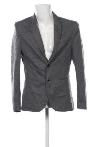 Herren Sakko Zara, Größe L, Farbe Grau, Preis € 16,99